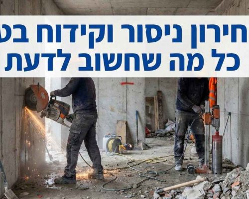מחירון ניסור וקידוח בטון כל מה שחשוב לדעת מחירון ניסור וקידוח בטון כל מה שחשוב לדעת